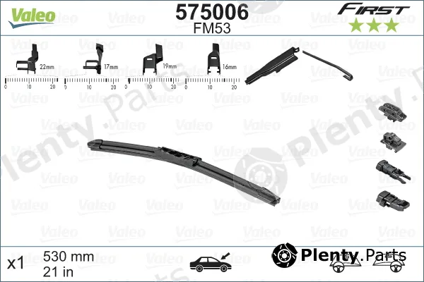 Valeo 575006 — Wiper Blade FIRST MULTICONNECTION