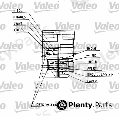 Valeo 251109 — Steering Column Switch