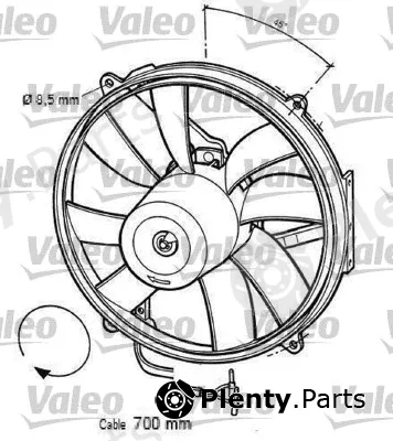 Valeo 696063 — Fan, engine cooling