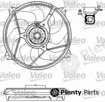 Valeo 696135 — Fan, engine cooling
