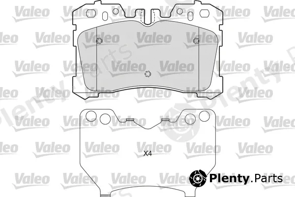 Valeo 601654 — Brake Pad Set, disc brake