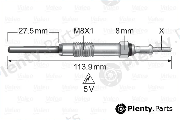 Valeo 345223 — Glow Plug