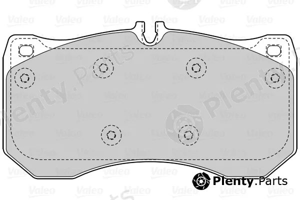 Valeo 601542 — Brake Pad Set, disc brake