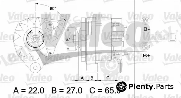 Valeo 433430 — Alternator VALEO RE-GEN REMANUFACTURED