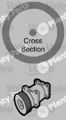 Valeo 509159 — Gasket, coolant pipe