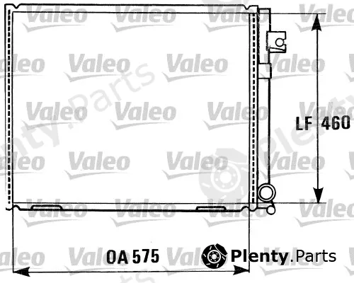Valeo 819404 — Radiator, engine cooling