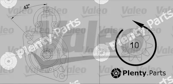 Valeo 455675 — Starter VALEO RE-GEN REMANUFACTURED
