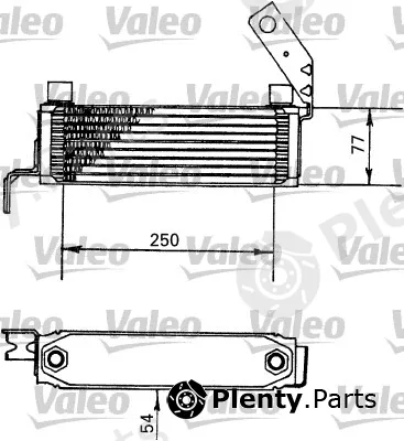 Valeo 816675 — Oil Cooler, engine oil