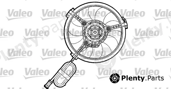 Valeo 698155 — Fan, engine cooling