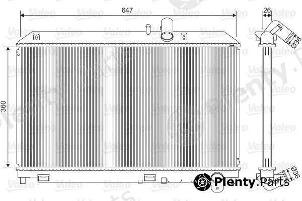 Valeo 701561 — Radiator, engine cooling
