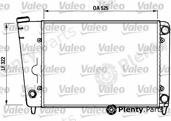 Valeo 883905 — Radiator, engine cooling
