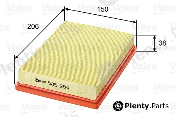 Valeo 585284 — Air Filter