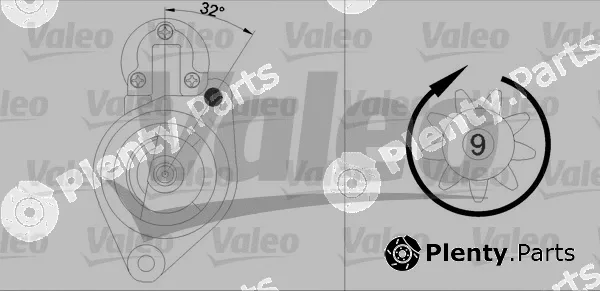 Valeo 458184 — Starter VALEO RE-GEN REMANUFACTURED