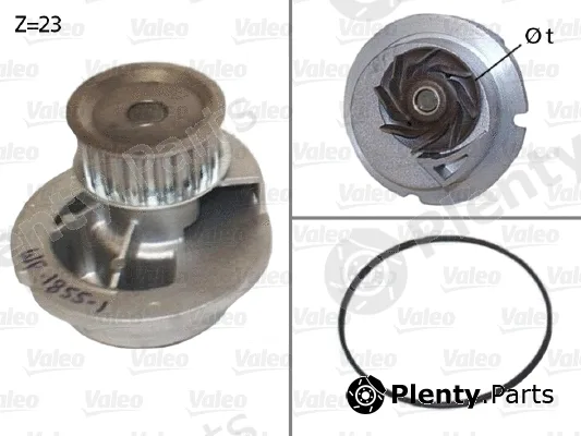 Valeo 506656 — Water Pump, engine cooling