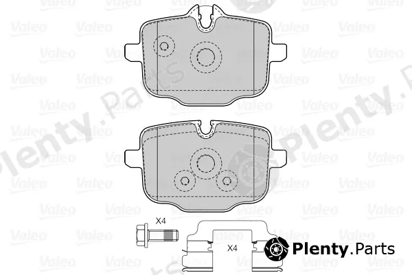 Valeo 601521 — Brake Pad Set, disc brake