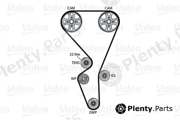 Valeo 614520 — Water Pump & Timing Belt Kit