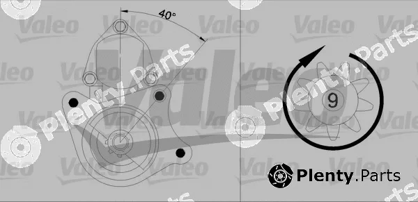 Valeo 433277 — Starter VALEO RE-GEN REMANUFACTURED