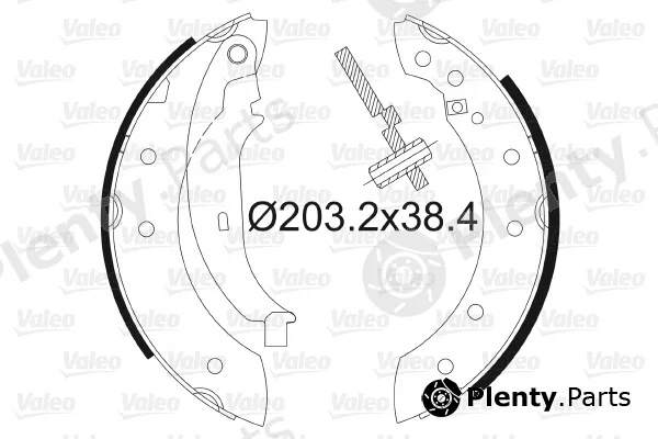 Valeo 562581 — Brake Shoe Set