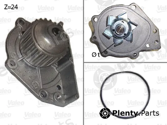Valeo 506018 — Water Pump, engine cooling