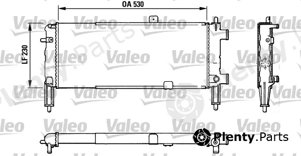 Valeo 883767 — Radiator, engine cooling