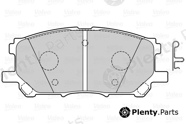 Valeo 670126 — Brake Pad Set, disc brake