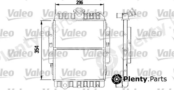 Valeo 730951 — Radiator, engine cooling