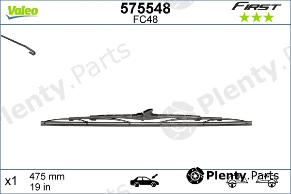 Valeo 575548 — Wiper Blade FIRST