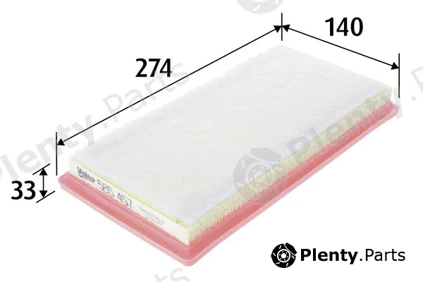 Valeo 585457 — Air Filter