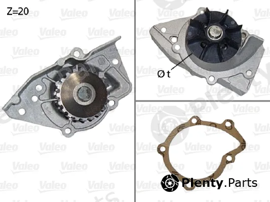 Valeo 506574 — Water Pump, engine cooling