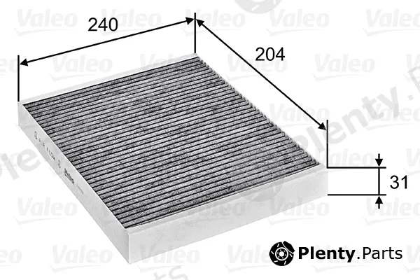 Valeo 715752 — Filter, cabin air VALEO PROTECT