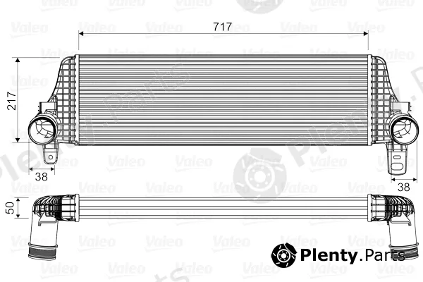 Valeo 818659 — Charge Air Cooler