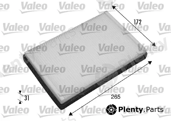 Valeo 698770 — Filter, cabin air VALEO ESSENTIAL