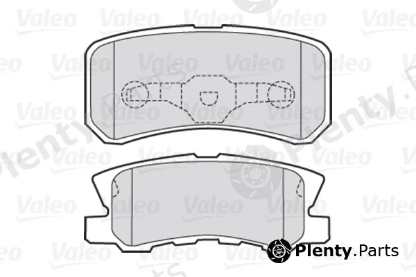 Valeo 301520 — Brake Pad Set, disc brake FIRST