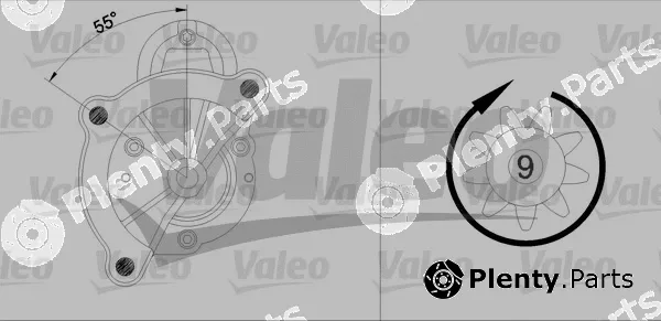 Valeo 455961 — Starter VALEO RE-GEN REMANUFACTURED