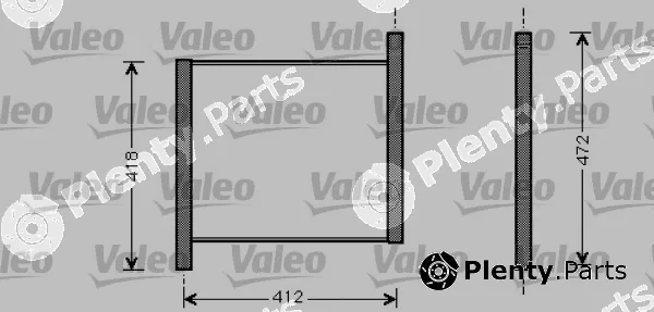 Valeo 734848 — Radiator, engine cooling