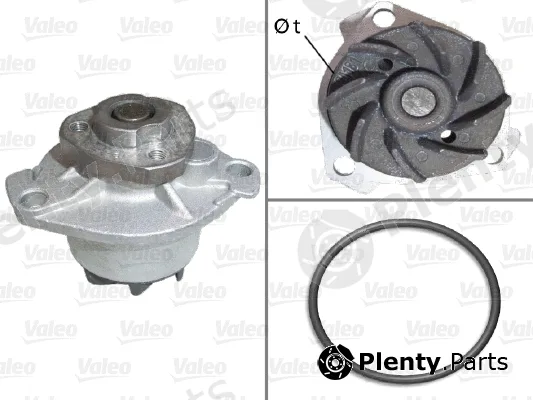 Valeo 506484 — Water Pump, engine cooling