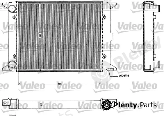 Valeo 882896 — Radiator, engine cooling