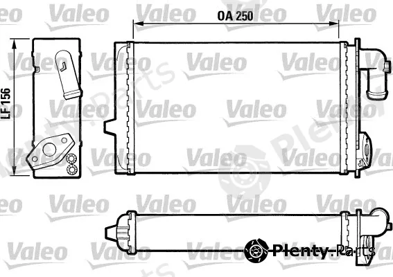 Valeo 883674 — Heat Exchanger, interior heating
