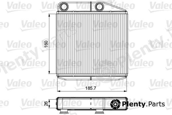 Valeo 811502 — Heat Exchanger, interior heating