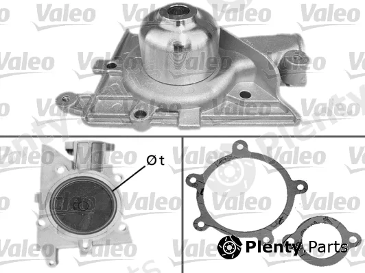 Valeo 506256 — Water Pump, engine cooling