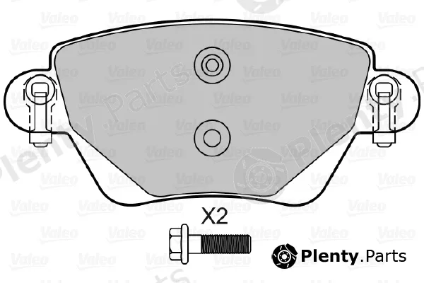 Valeo 598527 — Brake Pad Set, disc brake