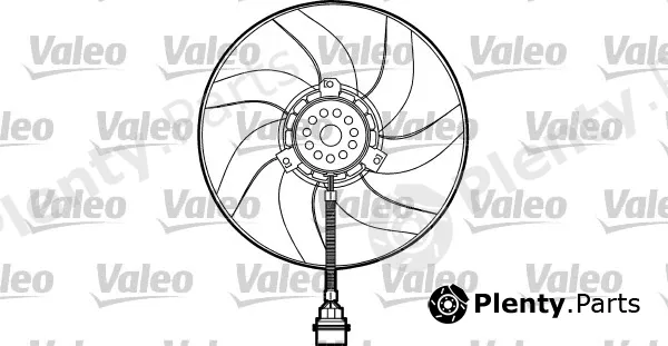 Valeo 698465 — Fan, engine cooling
