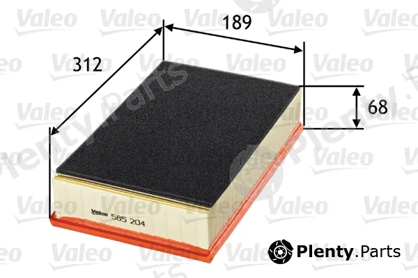Valeo 585204 — Air Filter