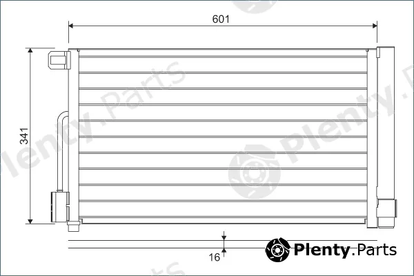 Valeo 818193 — Condenser, air conditioning