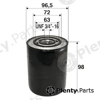 Valeo 586007 — Oil Filter
