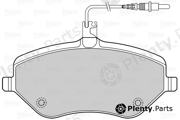 Valeo 670663 — Brake Pad Set, disc brake