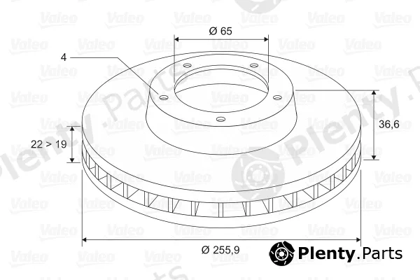 Valeo 197579 — Brake Disc