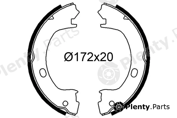 Valeo 564271 — Brake Shoe Set