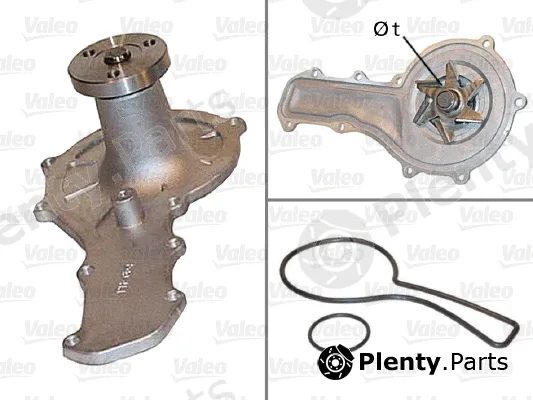 Valeo 506455 — Water Pump, engine cooling