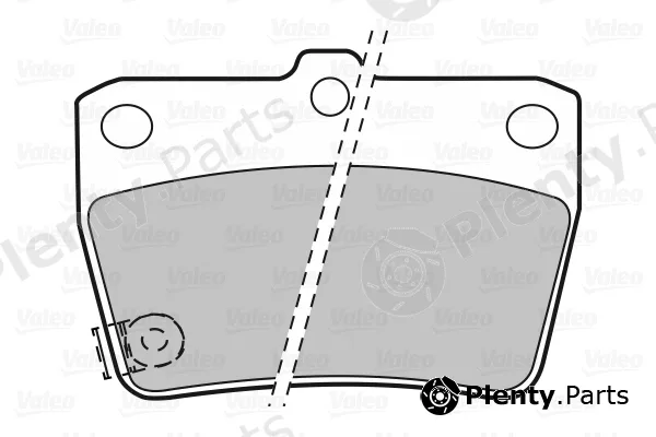 Valeo 598673 — Brake Pad Set, disc brake
